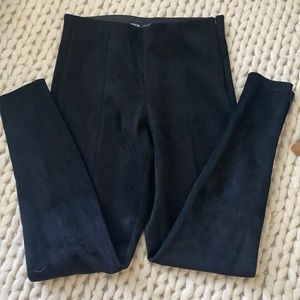 NWOT Zara Velvet leggings